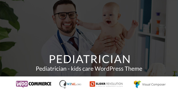 Pediatrician - kids care WordPress Theme icon