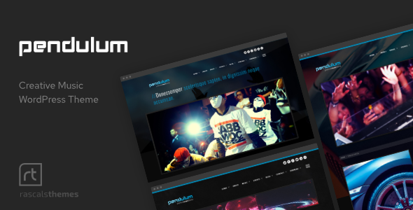 Pendulum - Beat Producers, DJs & Events Theme for WordPress icon