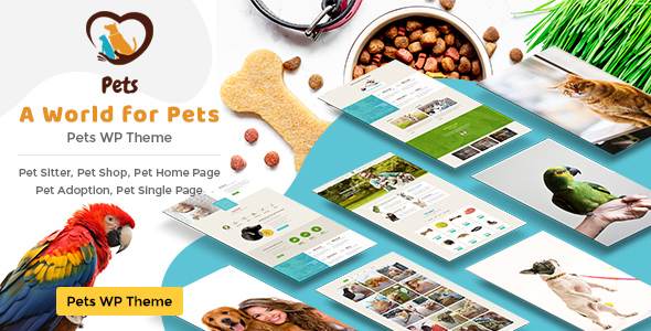 Pet World - Dog Care & Pet Shop WordPress Theme icon