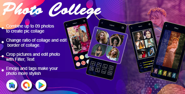 Photo Collage Maker - Make Collages - Collage Maker and Photo Editor - Collage Design icon