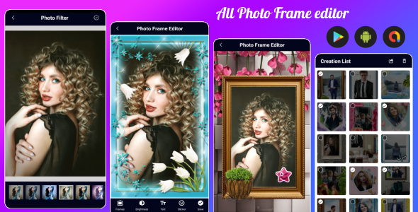 Photo Frame - Photo Editor - Love Photo Frame - Birthday Photo Frame - All Photo Frame Editor icon