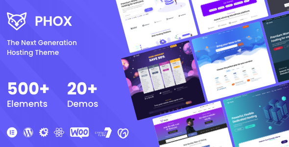 Phox - Hosting WordPress & WHMCS Theme icon