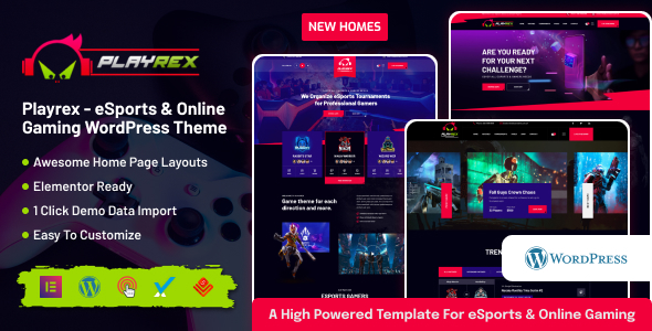 Playrex - eSports & Gaming WordPress Theme icon