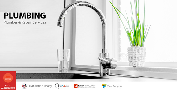 Plumbing – Repair services WP Theme icon