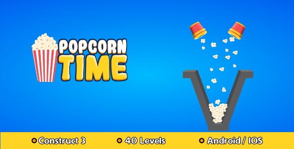 Popcorn Time - HTML5 Game (Construct 3) icon