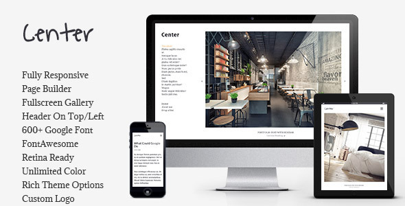 Portfolio Center - Responsive Portfolio Theme icon