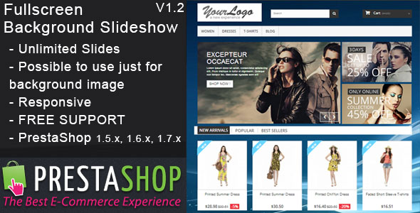 Prestashop Fullscreen Background Slideshow icon