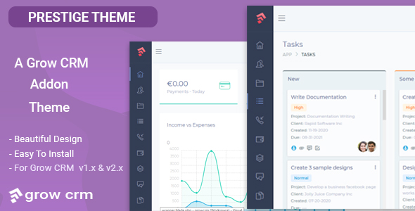 Prestige - Grow CRM Theme icon