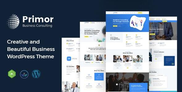 Primor - Business Consulting WordPress Theme icon