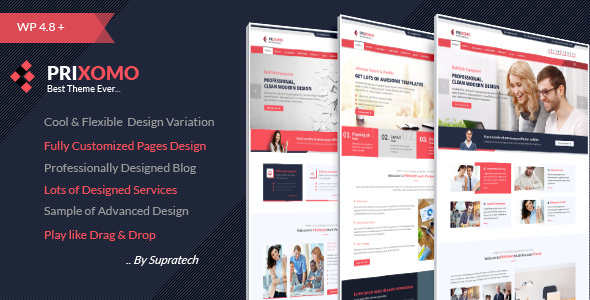 Prixomo - Corporate Responsive Multi-Purpose WordPress Theme icon