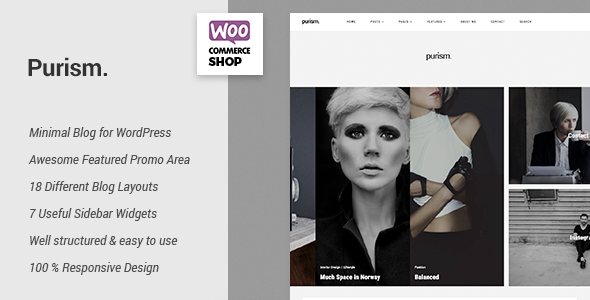 Purism - WordPress Blog Theme icon
