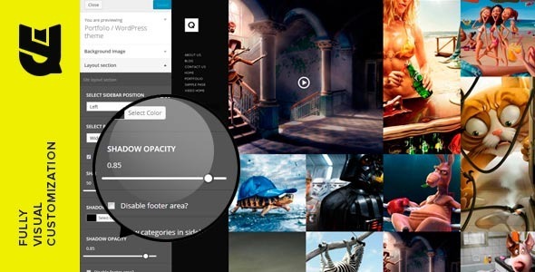 QUE - Customizable Portfolio Theme icon