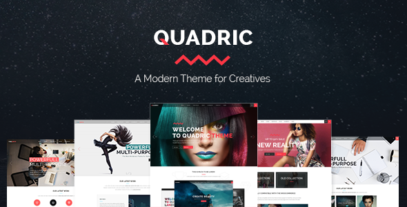 Quadric - Modern Creative Agency Theme icon