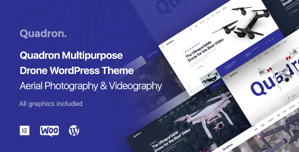 Quadrone - Drone, UAV, Video Pilot WordPress Theme icon