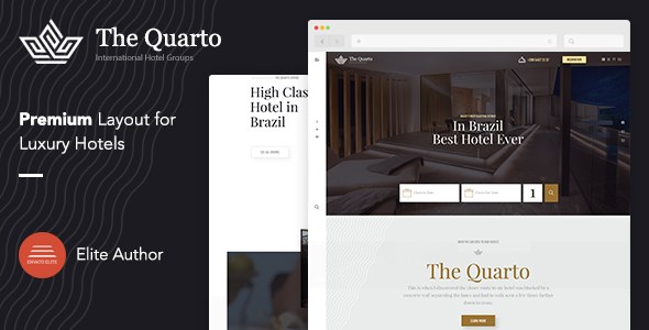 Quarto - Hotel Booking WordPress icon