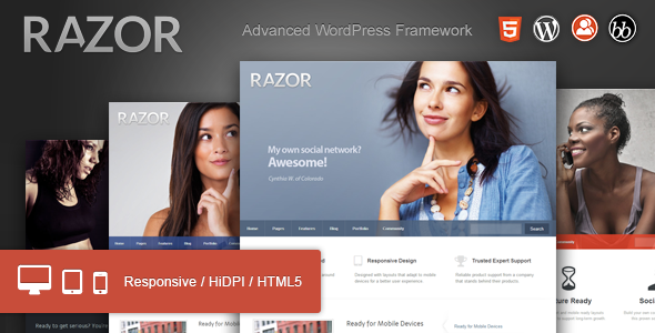 Razor: Cutting Edge WordPress Theme icon
