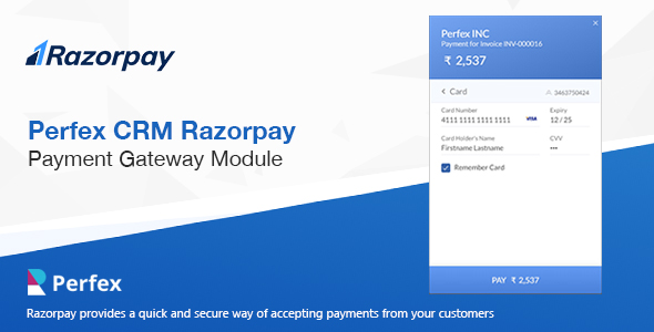 Razorpay Payment Gateway for Perfex CRM icon