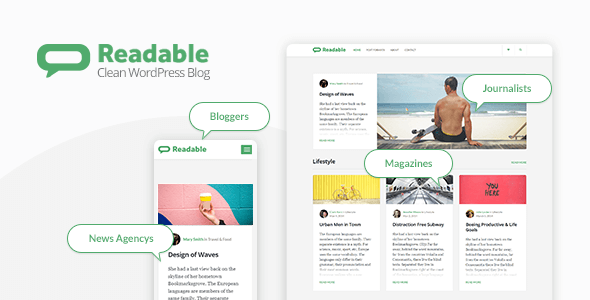 Readable - Blogging WordPress Theme Focused on Readability icon