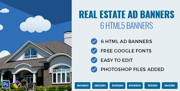 Real Estate - HTML Ad Banners icon