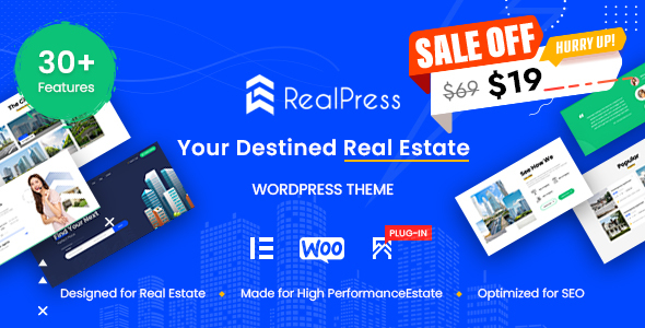 RealPress - Estate Sale and Rental WordPress Theme icon