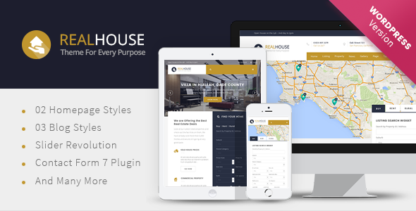 Realhouse - Real Estate WordPress theme icon