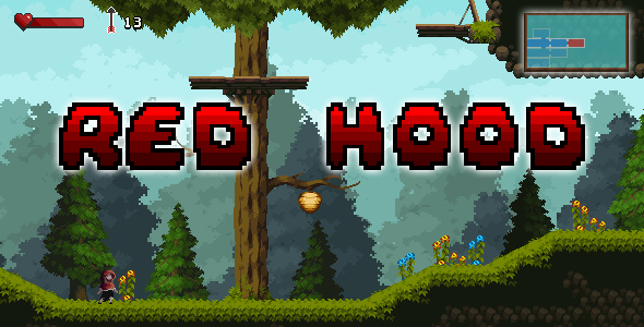 Red Hood Metroidvania Game - Construct 3 icon
