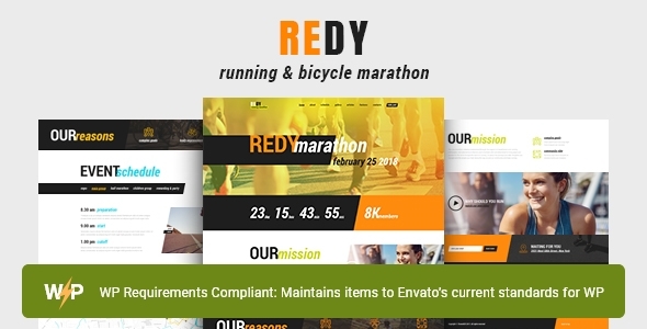 Redy | Marathon & Running Sports WordPress Theme icon