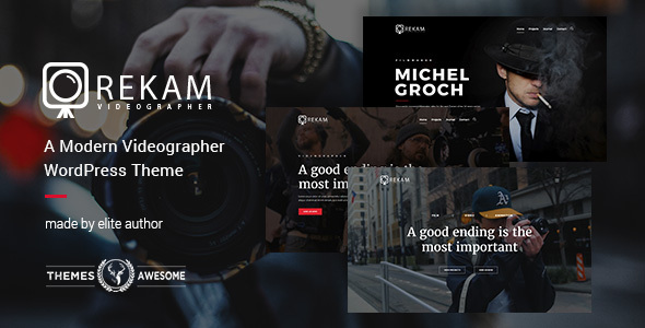 Rekam | A Modern Videographer WordPress Theme icon