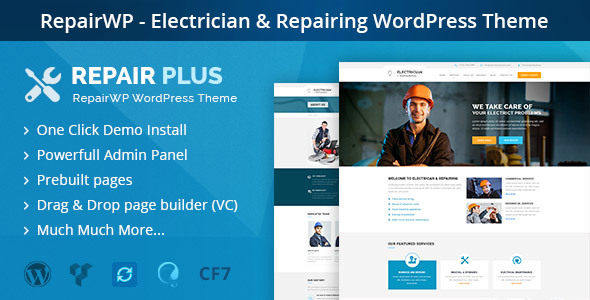 RepairWP - Electronices, Mobile & Computer Repairing WordPress Theme icon