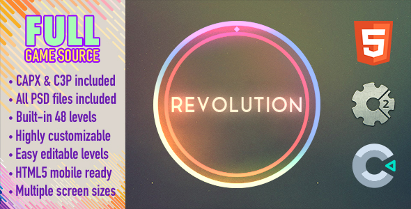 Revolution - HTML5 Game (Construct 2 & Construct 3) icon