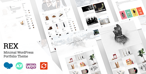 Rex - Minimal WordPress Portfolio Theme icon