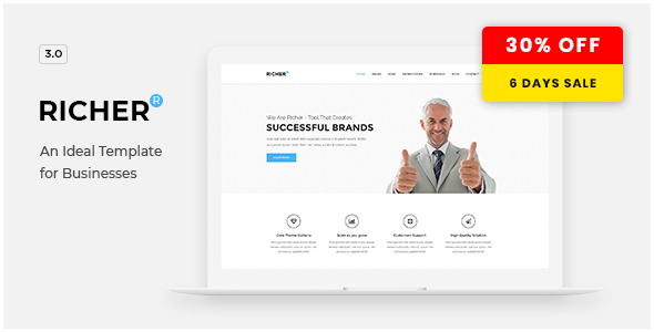 Richer - Responsive Multi-Purpose Theme icon