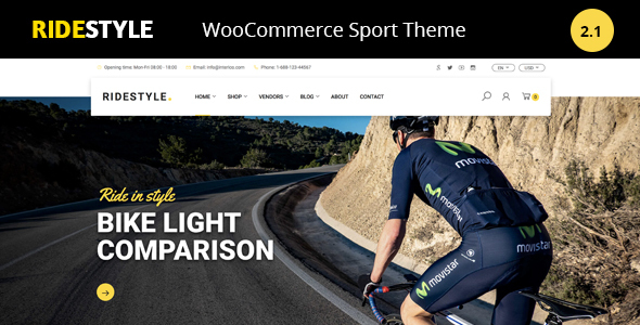 Ridestyle -Bike Sport Store WooCommerce Theme icon