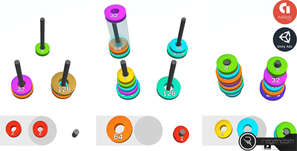 Ring Merger - Complete Unity Game + Admob icon