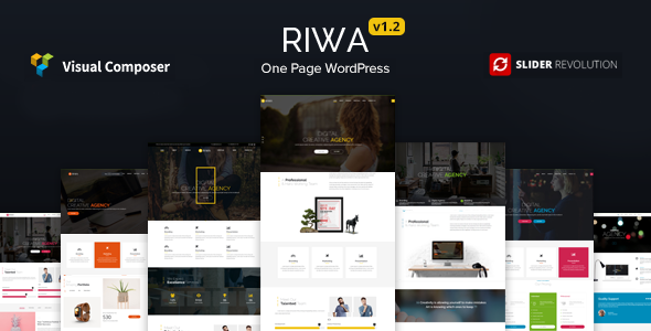 Riwa - One Page WordPress Theme icon