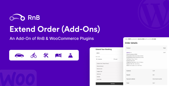 RnB Extend Order (Add-on)