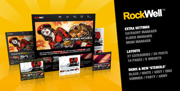 RockWell - Portfolio & Blog WordPress Theme icon