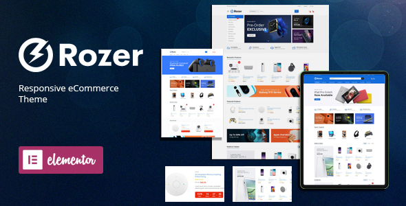 Rozer - Digital eCommerce WordPress Theme icon