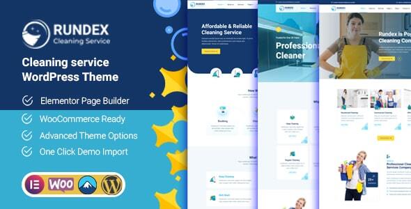 Rundex - Cleaning Services WordPress Theme icon