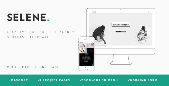 SELENE – Creative Portfolio / Agency WP Theme icon