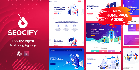 SEO Digital Marketing Agency WordPress Theme - Seocify icon