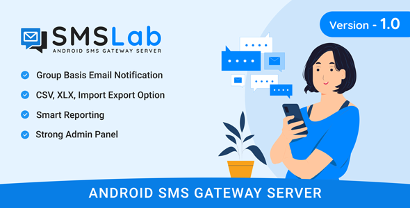 SMSLab - Android Based SMS Gateway Server icon