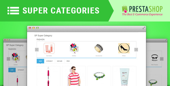 SP Super Category - Responsive Prestashop 1.6 and 1.7 Module icon
