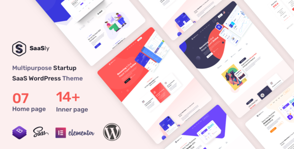 SaaSly - Startup Landing WordPress Theme icon