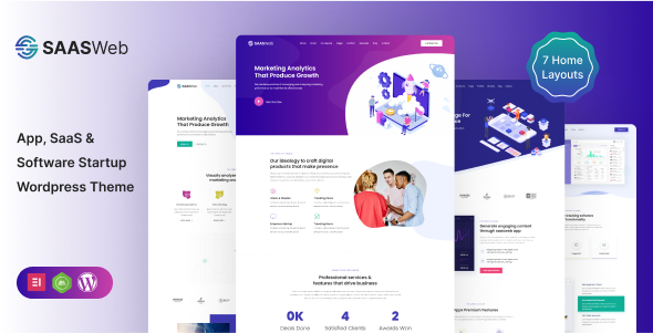 Saasweb - WordPress Theme For App & Saas Products icon