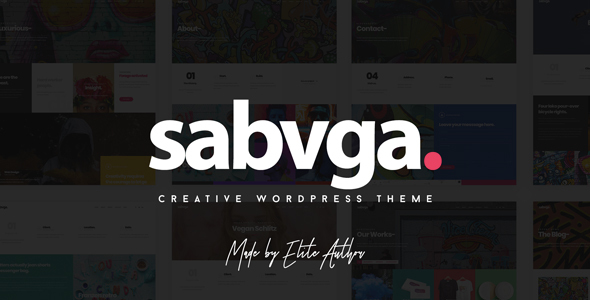 Sabvga - Modern & Creative Portfolio Theme icon