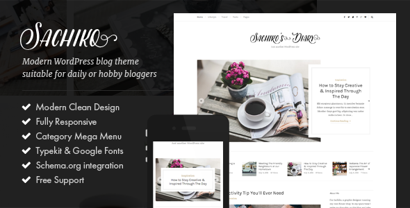 Sachiko - Responsive WordPress Blog Theme icon