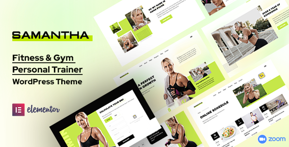 Samantha - Fitness WordPress Theme icon