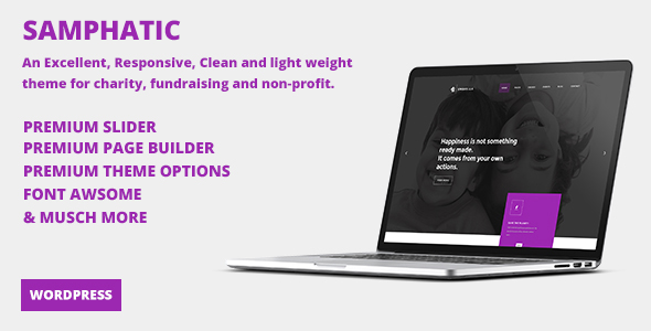 Samphatic | Charity/Non-Profit WordPress Theme icon