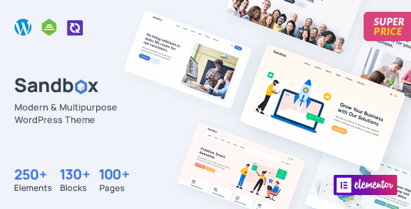 Sandbox - Modern & Multipurpose WordPress Theme icon